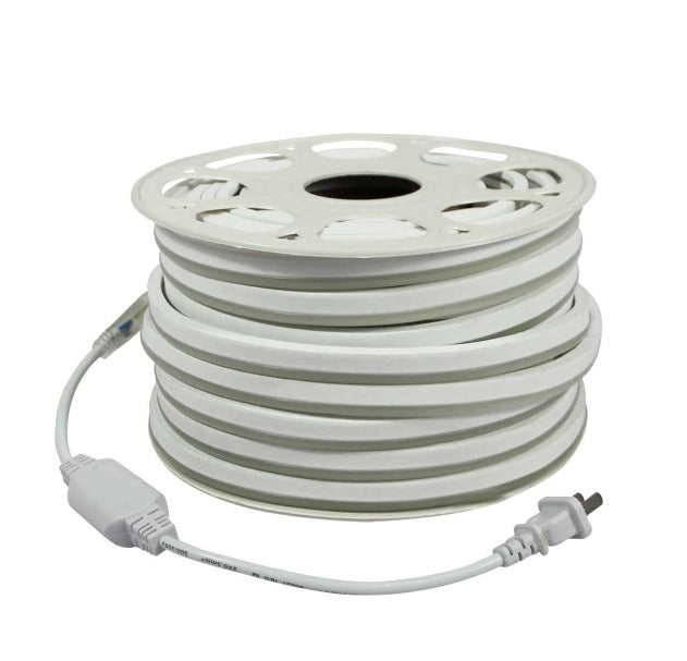 MANGUERA NEON FLEX 127V 12W X METRO 25MTS 30K LUZ CÁLIDA LUMICRAFT 2835WW127V-50mts