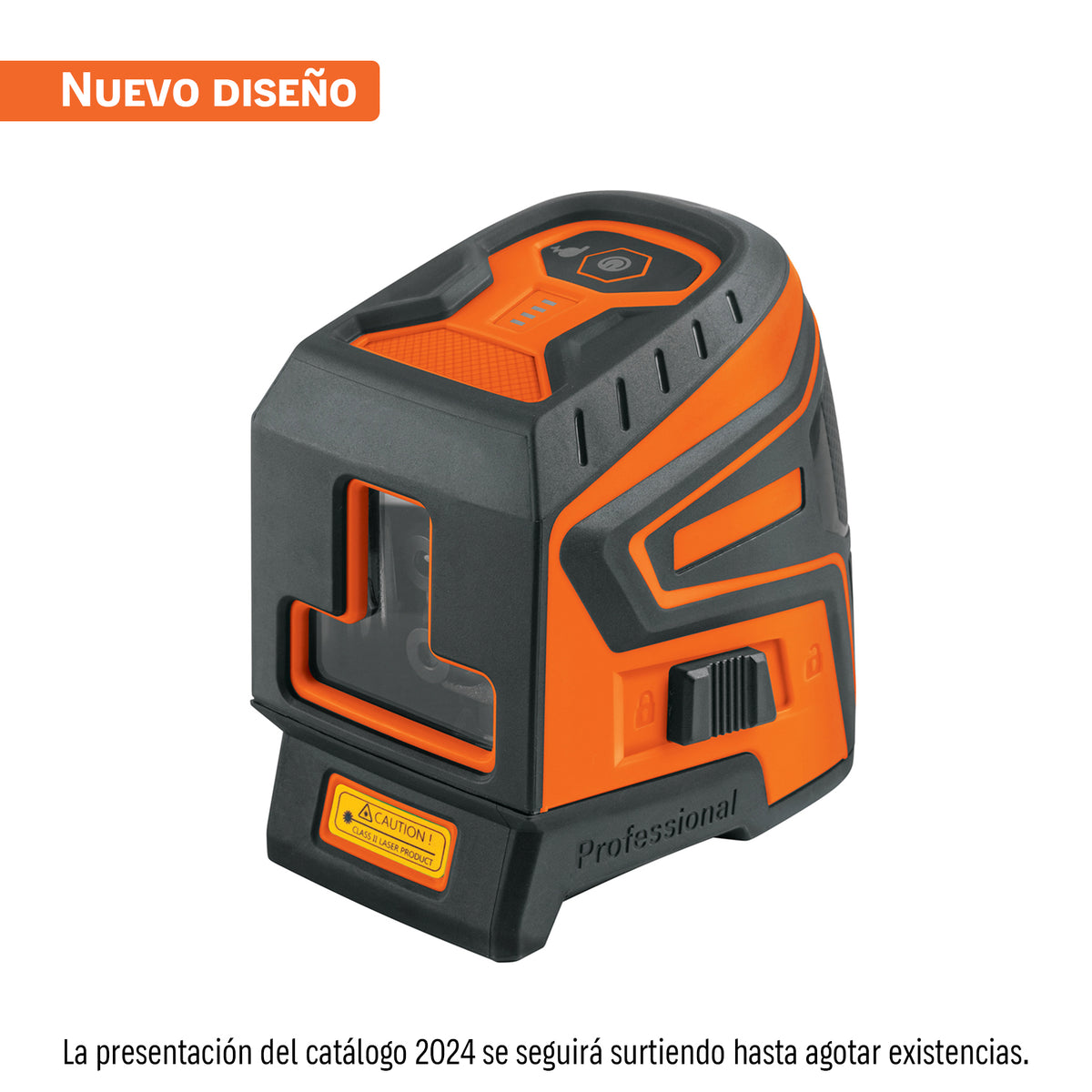 Nivel láser verde alcance 30 m recargable TRUPER — foto oficial 1