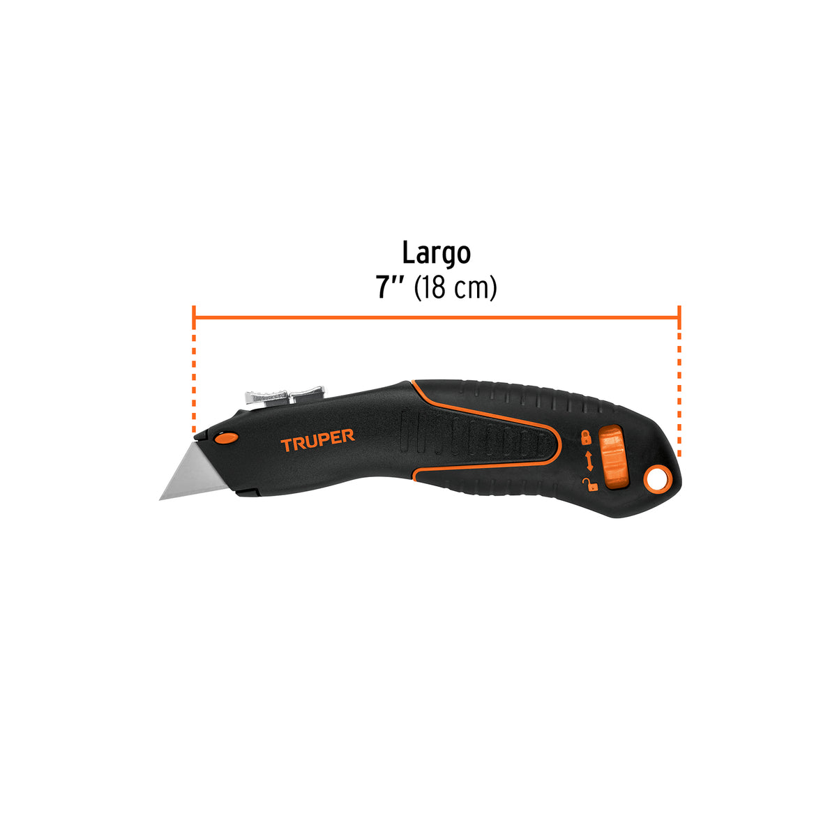 Navaja auto-retráctil de seguridad 7', TRUPER, Truper, SKU 100850 — vista 4