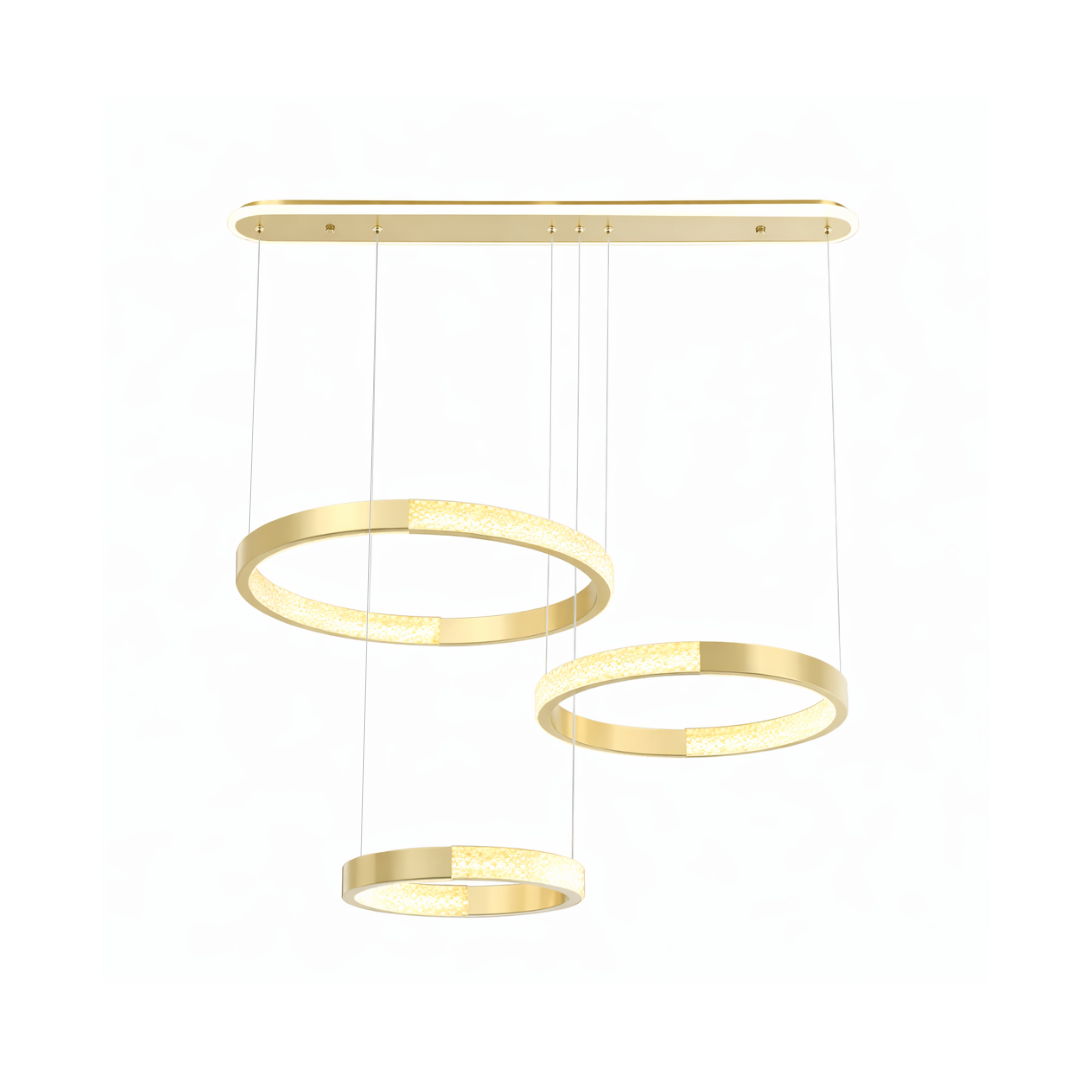 CANDIL DECORATIVO MODERNO DORADO LUMINORLED LU-MO-IRIS-D
