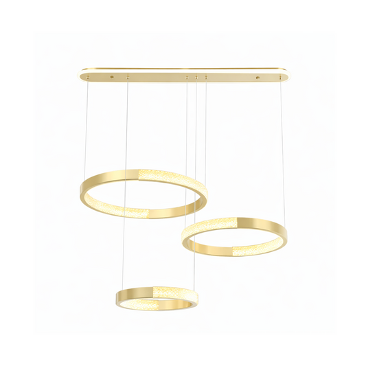 CANDIL DECORATIVO MODERNO DORADO LUMINORLED LU-MO-IRIS-D