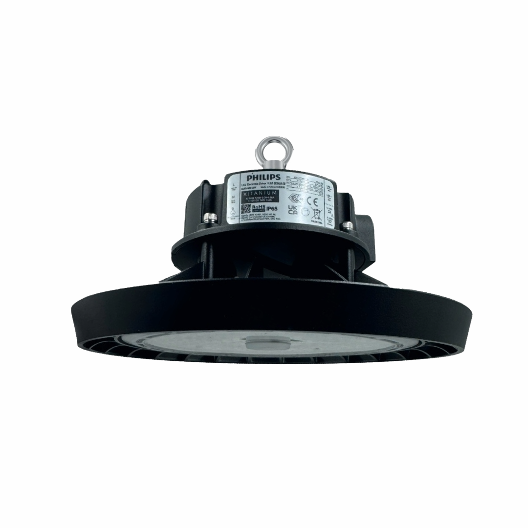 CAMAPANA INDUSTRIAL UFO POTENCIA AJUSTABLE 120/160/200W 65K LUZ FRÍA TECNOLED CAM-PSD-120/160/200W