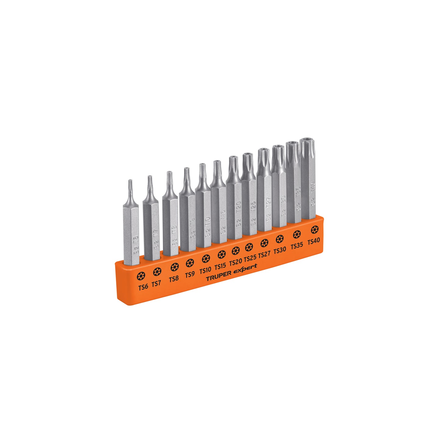 Juego de 12 puntas torx combinadas c/seguro largo 2', EXPERT, Expert, SKU 101675