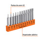 Juego de 12 puntas torx combinadas largo 2', TRUPER EXPERT, Expert, SKU 101678 — vista 3