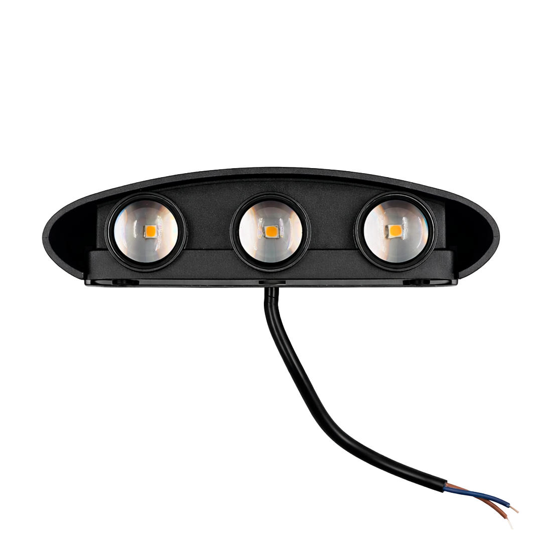 LAMPARA DE MURO ARBOTANTE BIDIRECCIONAL 6W 30K LUZ CÁLIDA PHILCO 57270