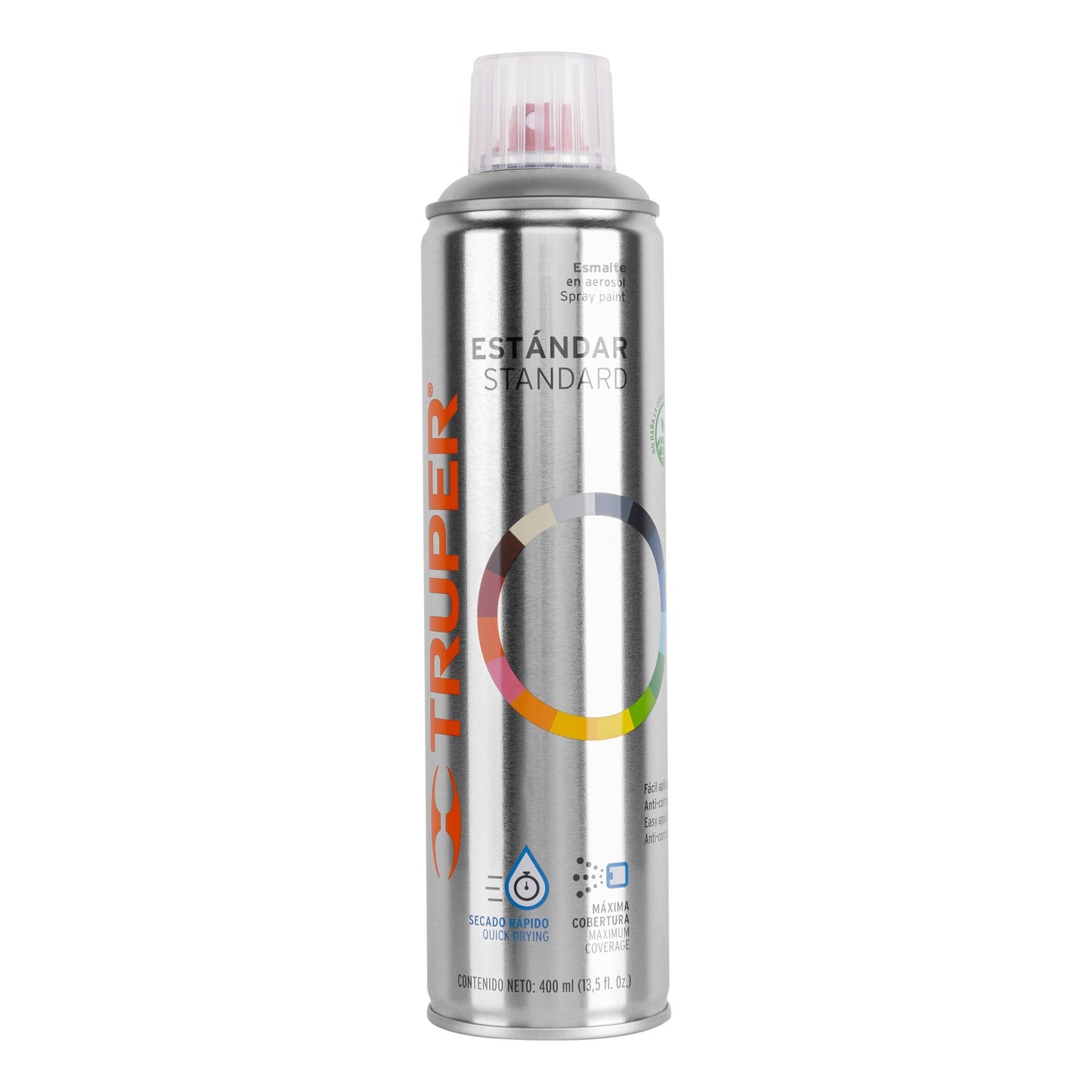 PINTURA EN AEROSOL TRANSPARENTE BRILLANTE BOTE ESBELTO 400ML TRUPER 19036  PA-TR