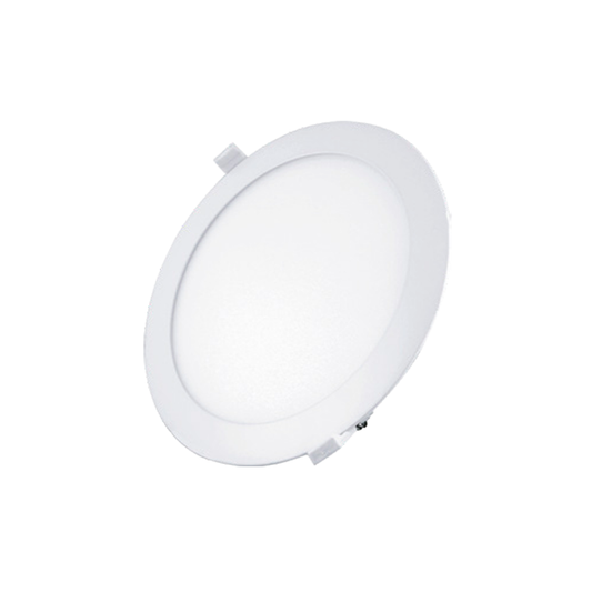 PANEL SLIM EMPOTRABLE LED CIRCULAR 22.5CM 18W 1,200LM 30K LUZ CÁLIDA PHILCO 51076
