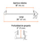 Prensa de ajuste rápido 18' uso rudo, cuerpo nylon, EXPERT, Expert, SKU 102629 — vista 4