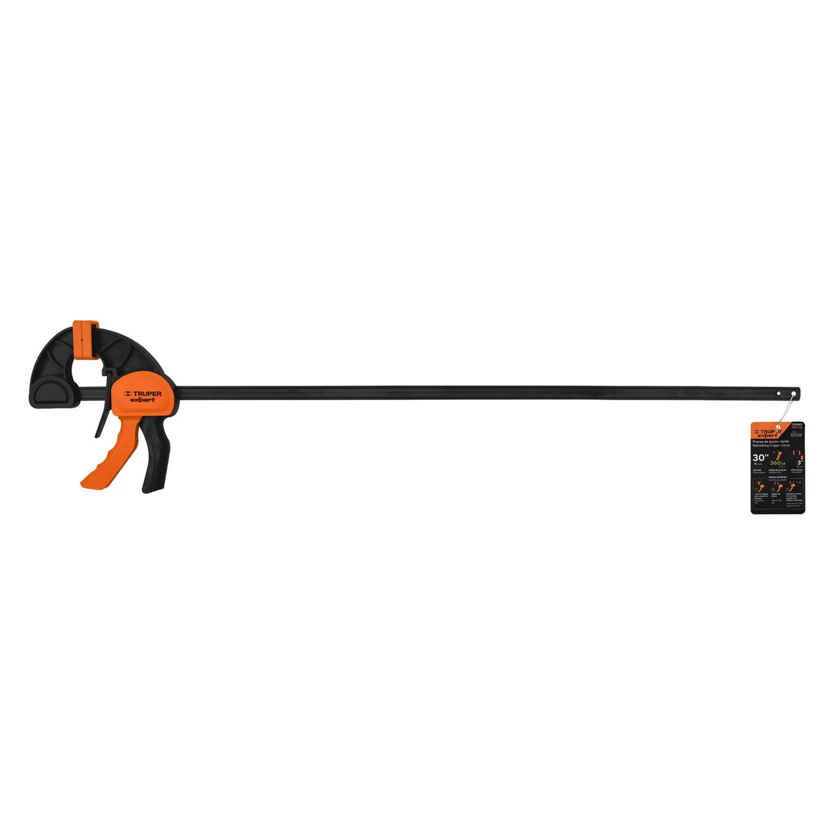 Prensa de ajuste rápido 30' uso rudo, cuerpo nylon, EXPERT, Expert, SKU 102640 — vista 2