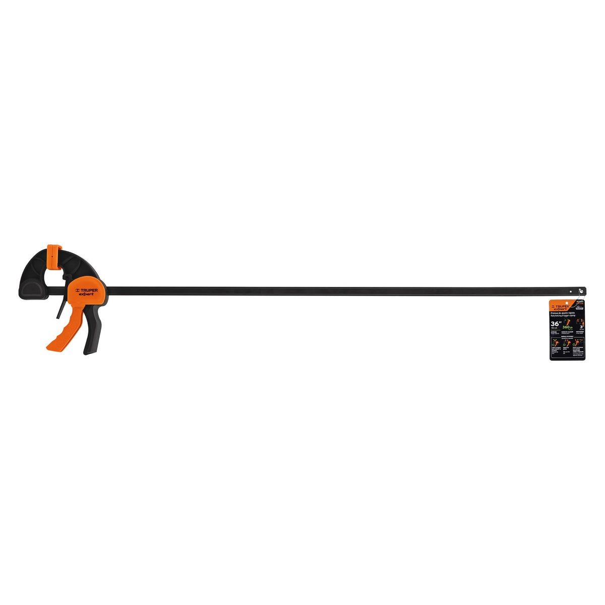 Prensa de ajuste rápido 36' uso rudo, cuerpo nylon, EXPERT, Expert, SKU 102641 — vista 2