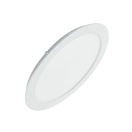 PANEL LED SLIM REDONDO 18W 85-265V LUZ CALIDA