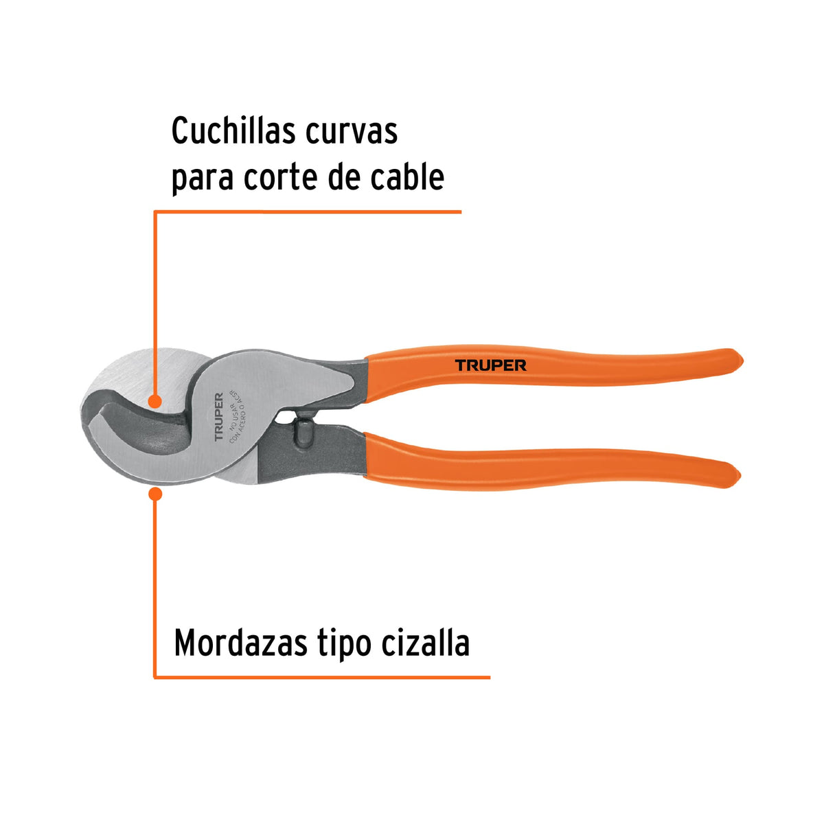 Pinza cortador multicable 10', TRUPER, Truper, SKU 102511 — vista 3