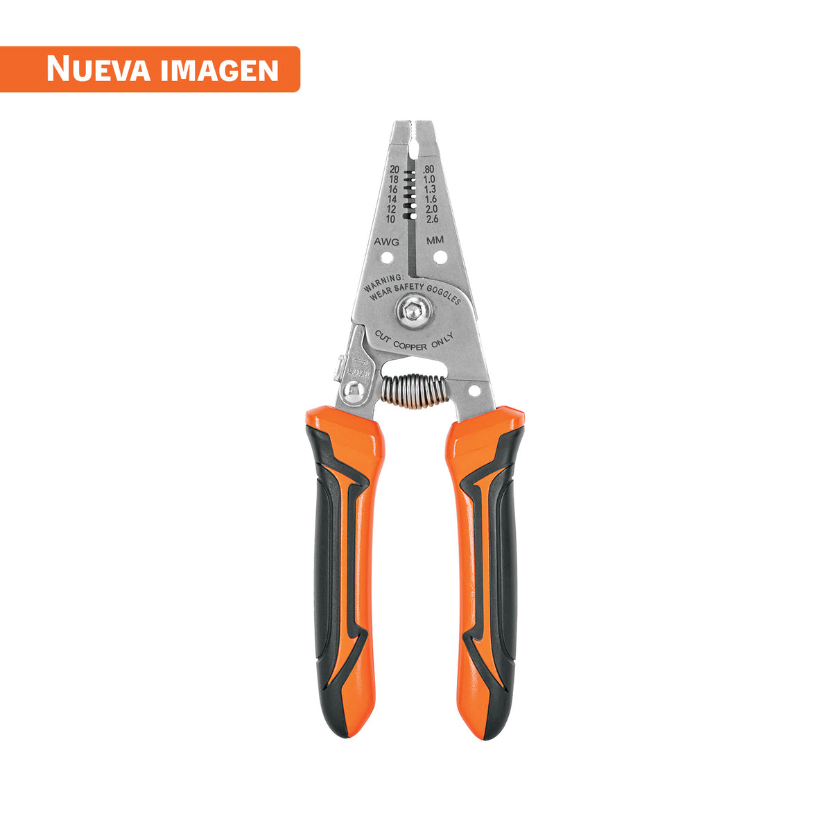 Pinza 6' pela cables, 20 a 10 AWG, TRUPER, Truper, SKU 103351