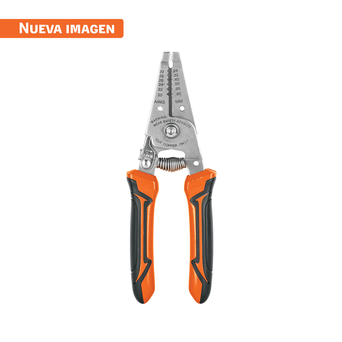 Pinza 6' pela cables, 30 a 20 AWG, TRUPER, Truper, SKU 103352