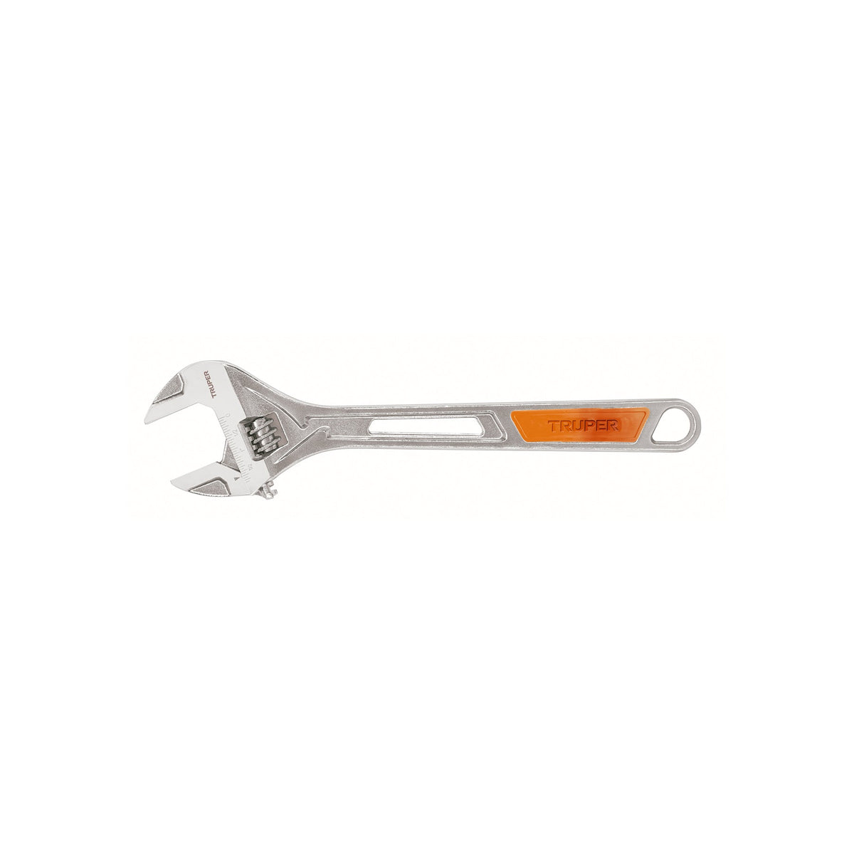 Llave ajustable (perico) 15 pulgadas cromada Truper, SKU 100048