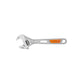 Llave ajustable (perico) 6' cromada TRUPER — foto oficial 1