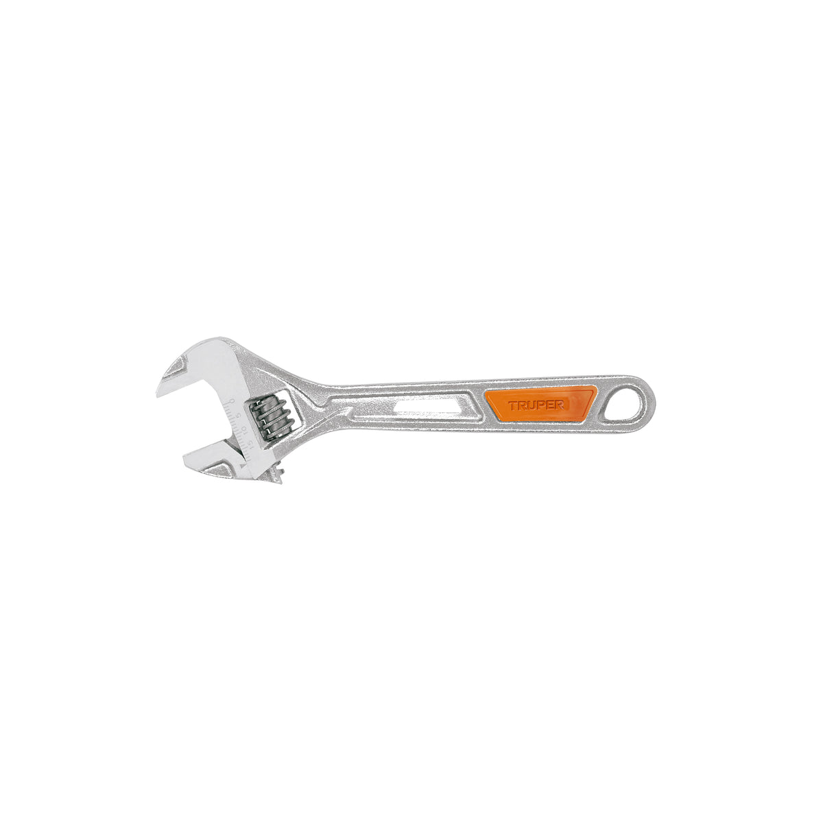 Llave ajustable (perico) 6' cromada TRUPER — foto oficial 1