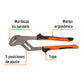 Pinzas de extensión 12' mango Comfort Grip, TRUPER EXPERT, Expert, SKU 102394 — vista 3