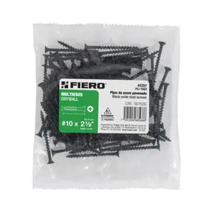 BOLSA 100 PIJAS MULTIUSO 10 X 2-1/2" FIERO 44351 PIJ-1063