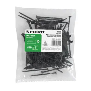 BOLSA 100 PIJAS MULTIUSOS 10 X 3" FIERO 44352 PIJ-1075