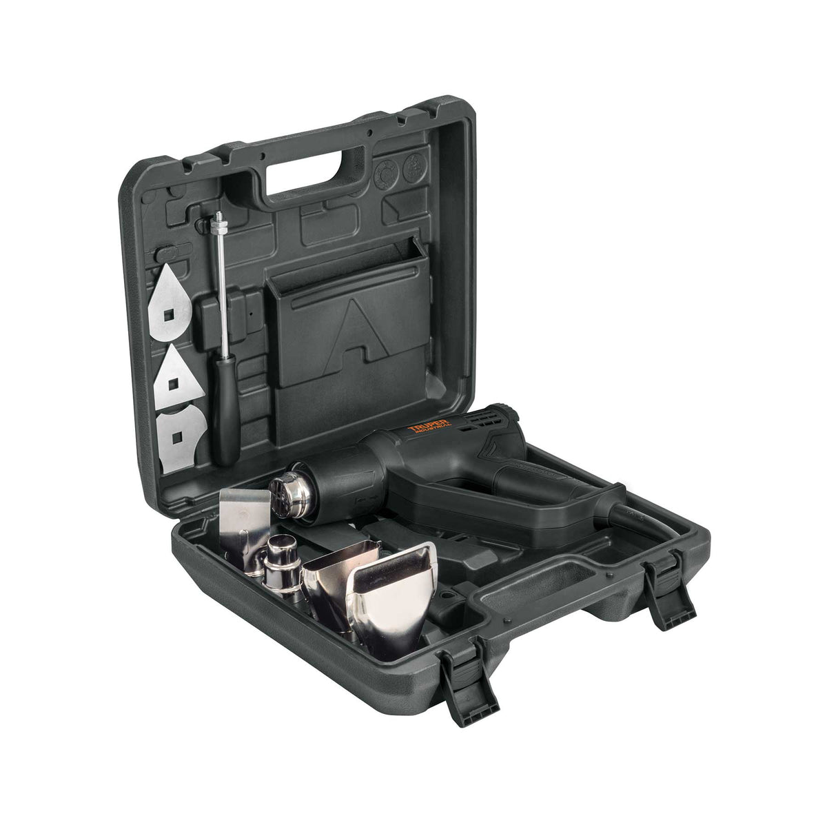 Pistola de calor 2000W con 9 accesorios, TRUPER INDUSTRIAL — foto oficial 2