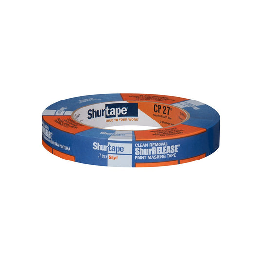CINTA MASKING PINTOR AZUL PVC 18MM X 50M SHURTAPE CP27 202871-C