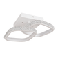 LÁMPARA DECORATIVA DOS CUADRADOS BLANCO 16W CCT TRIPE TEMPERATURA LUMICRAFT PL-07