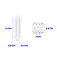 FOCO FLUORESCENTE 4 PINES 26W 40K LUZ NEUTRA PHILIPS PL-C 4P 26W/840