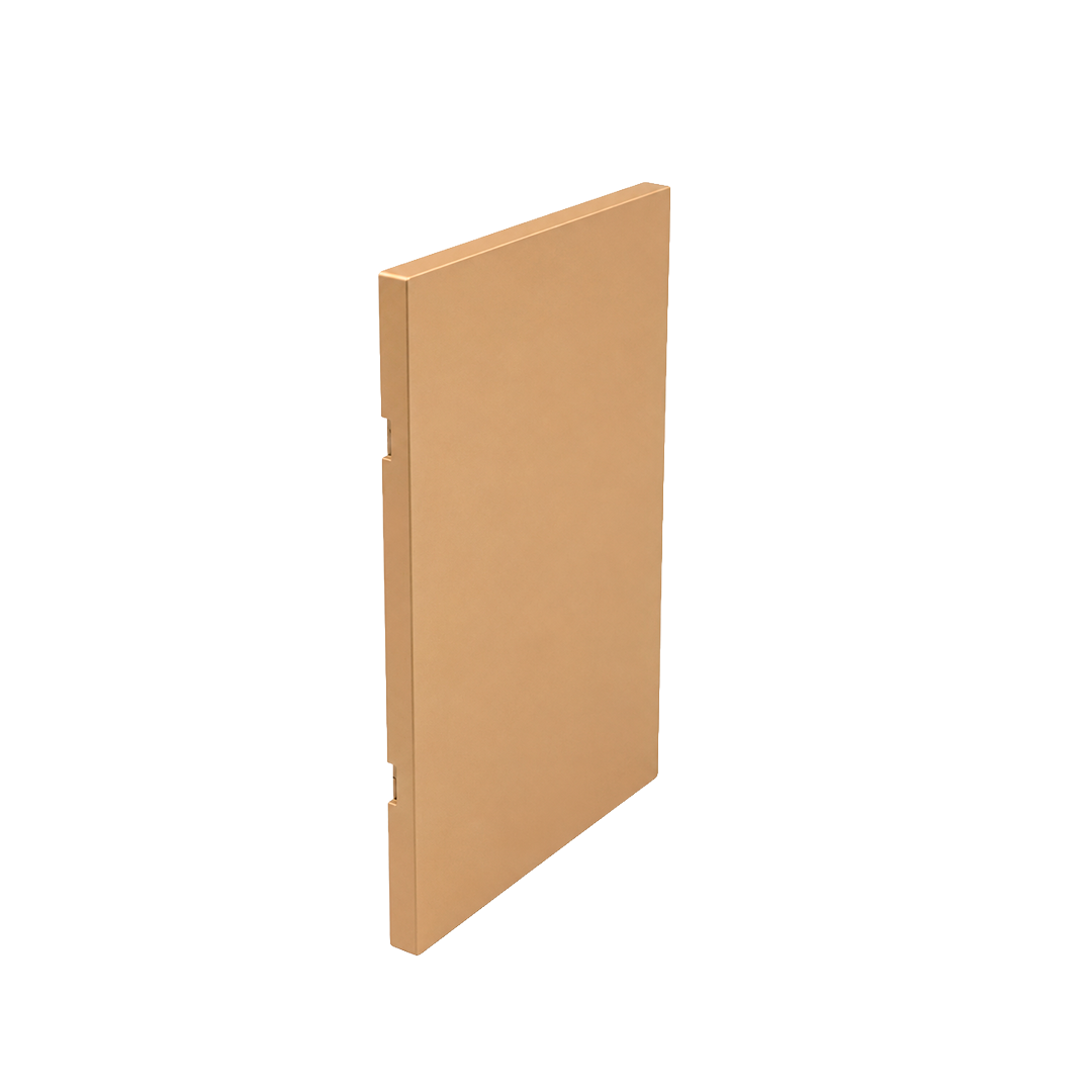 PLACA TAPA CIEGA DORADO LUXURY ARTLITE APL-512