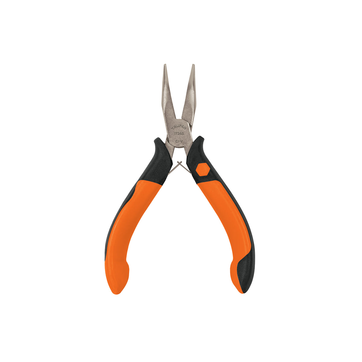 Mini pinza de punta curva 5' mango Comfort Grip TRUPER — foto oficial 1