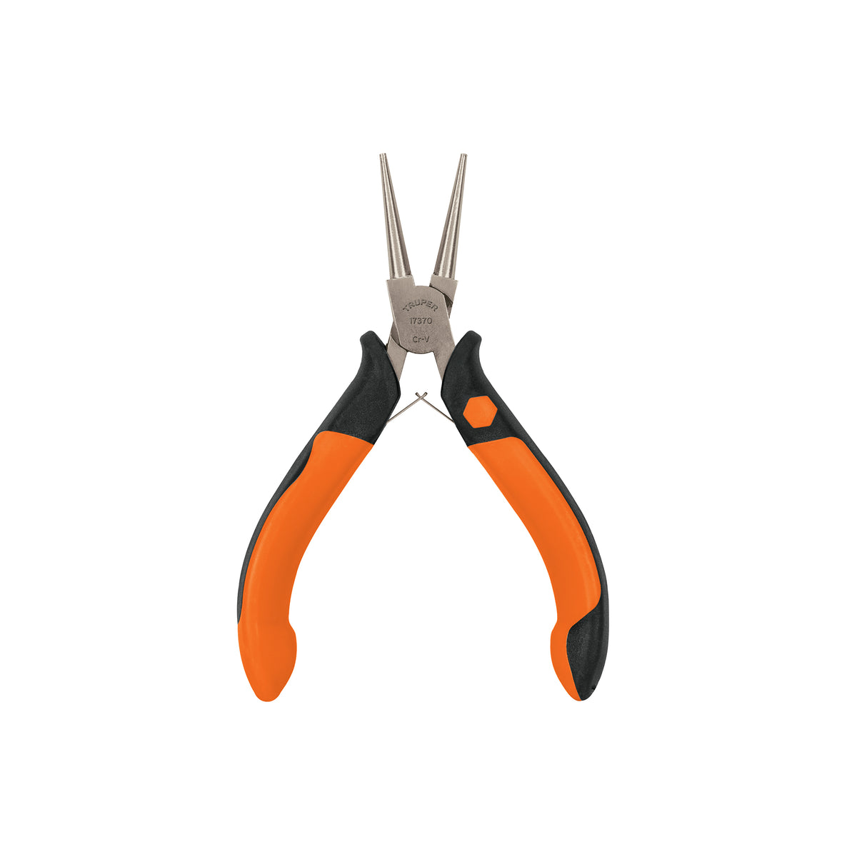 Mini pinza de punta redonda 5' mango Comfort Grip TRUPER — foto oficial 1