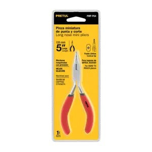 MINI PINZA PUNTA Y CORTE 5" PRETUL 22662 PMP-PU4
