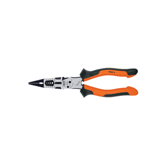 Pinza multiuso 8' punta larga, comfort grip, TRUPER expert, Expert, SKU 103013