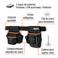 Porta herramientas de poliéster, 16 compartimentos, EXPERT, Expert, SKU 101801 — vista 3