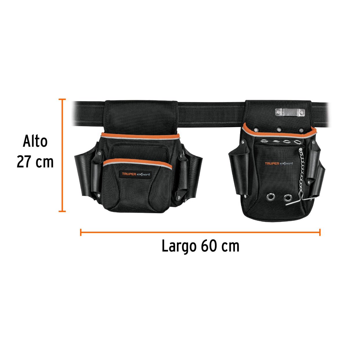 Porta herramientas de poliéster, 16 compartimentos, EXPERT, Expert, SKU 101801 — vista 4