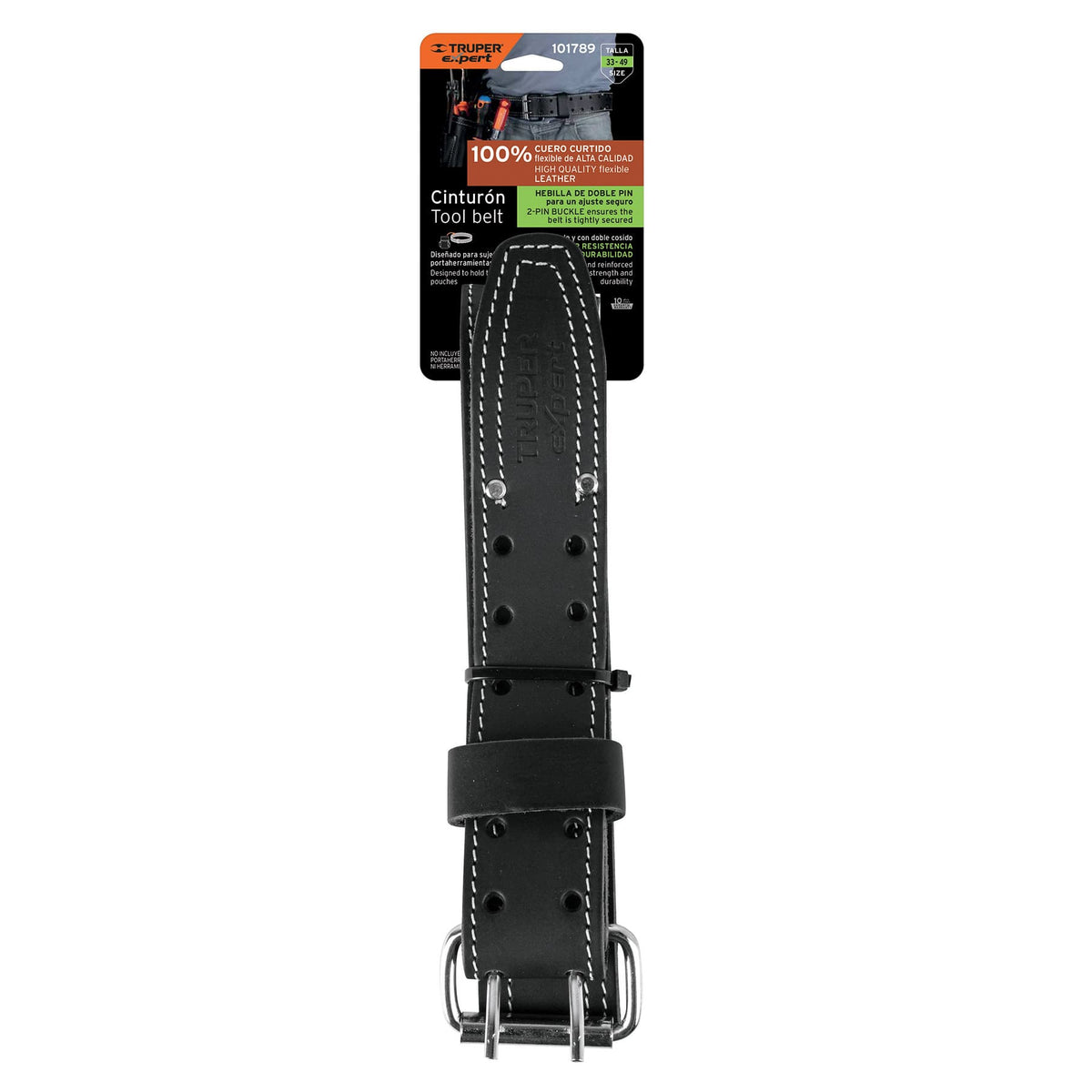 Cinturón de carnaza para porta herramientas, TRUPER EXPERT, Expert, SKU 101789 — vista 2