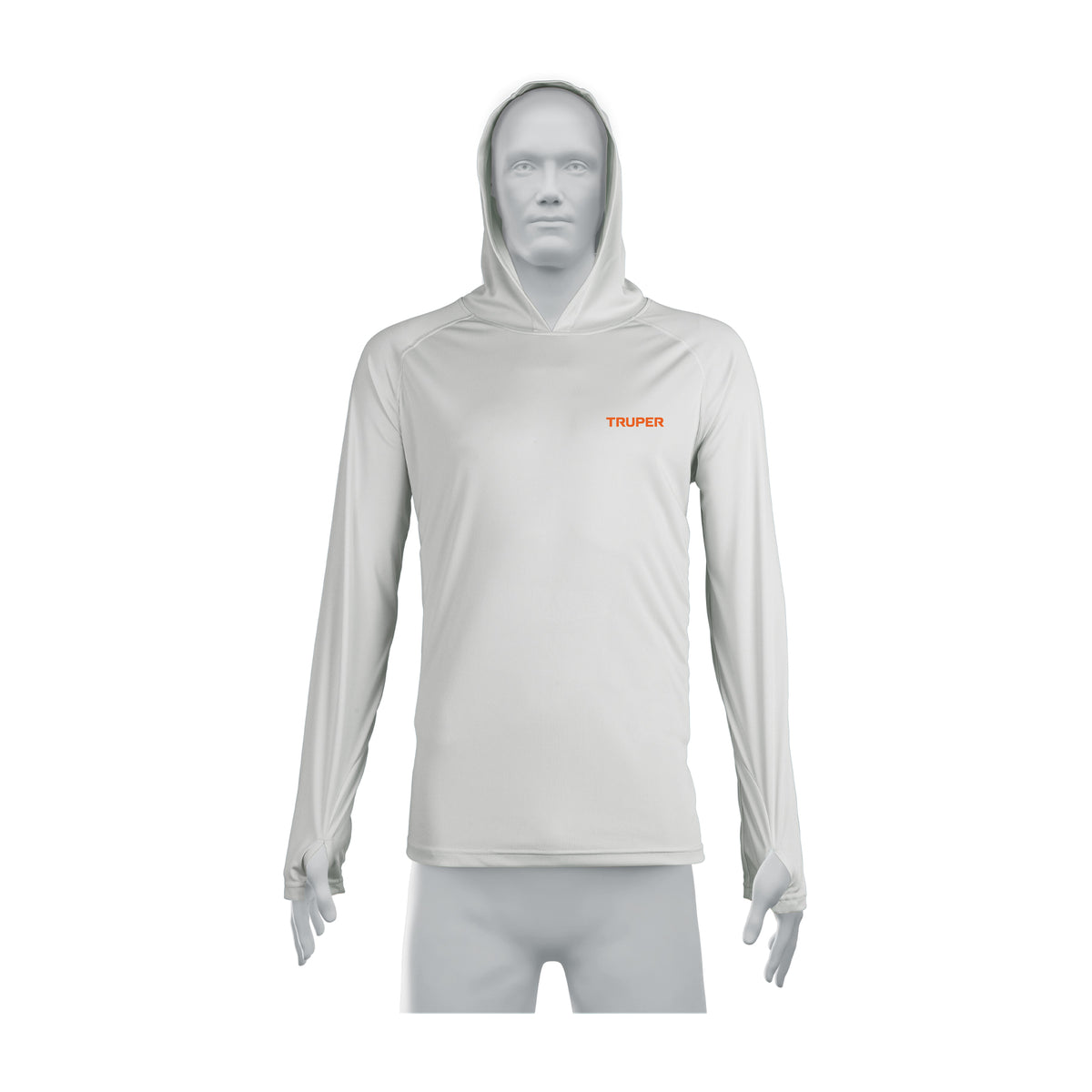 Playera protección solar, manga larga, con gorro, hombre, M — foto oficial 1