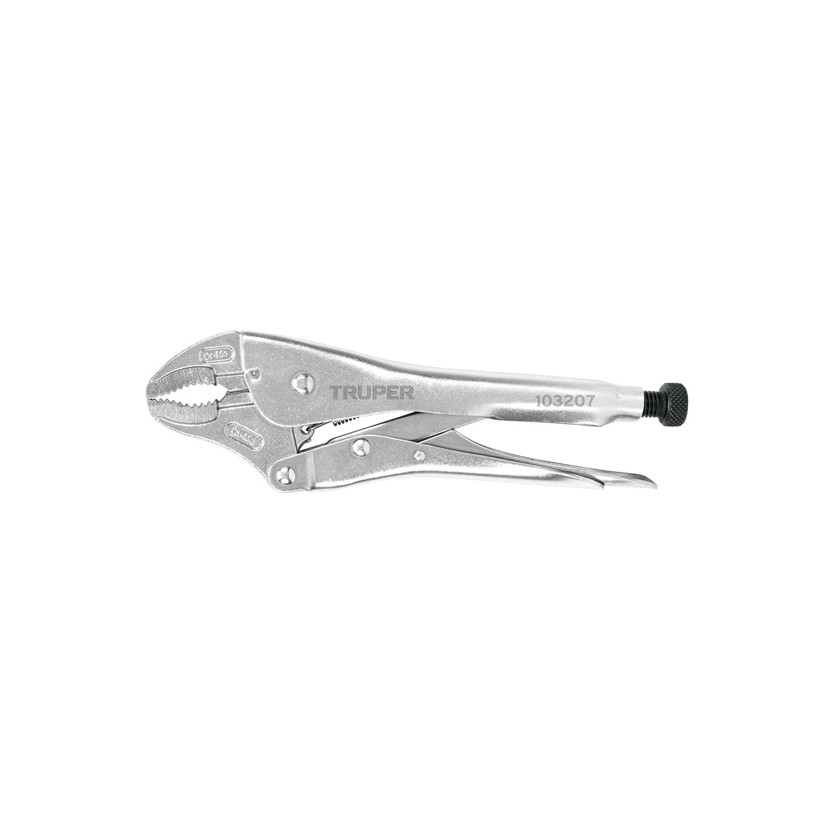 Pinza de presión 10' mordaza curva, tipo japonés, TRUPER, Truper, SKU 103207
