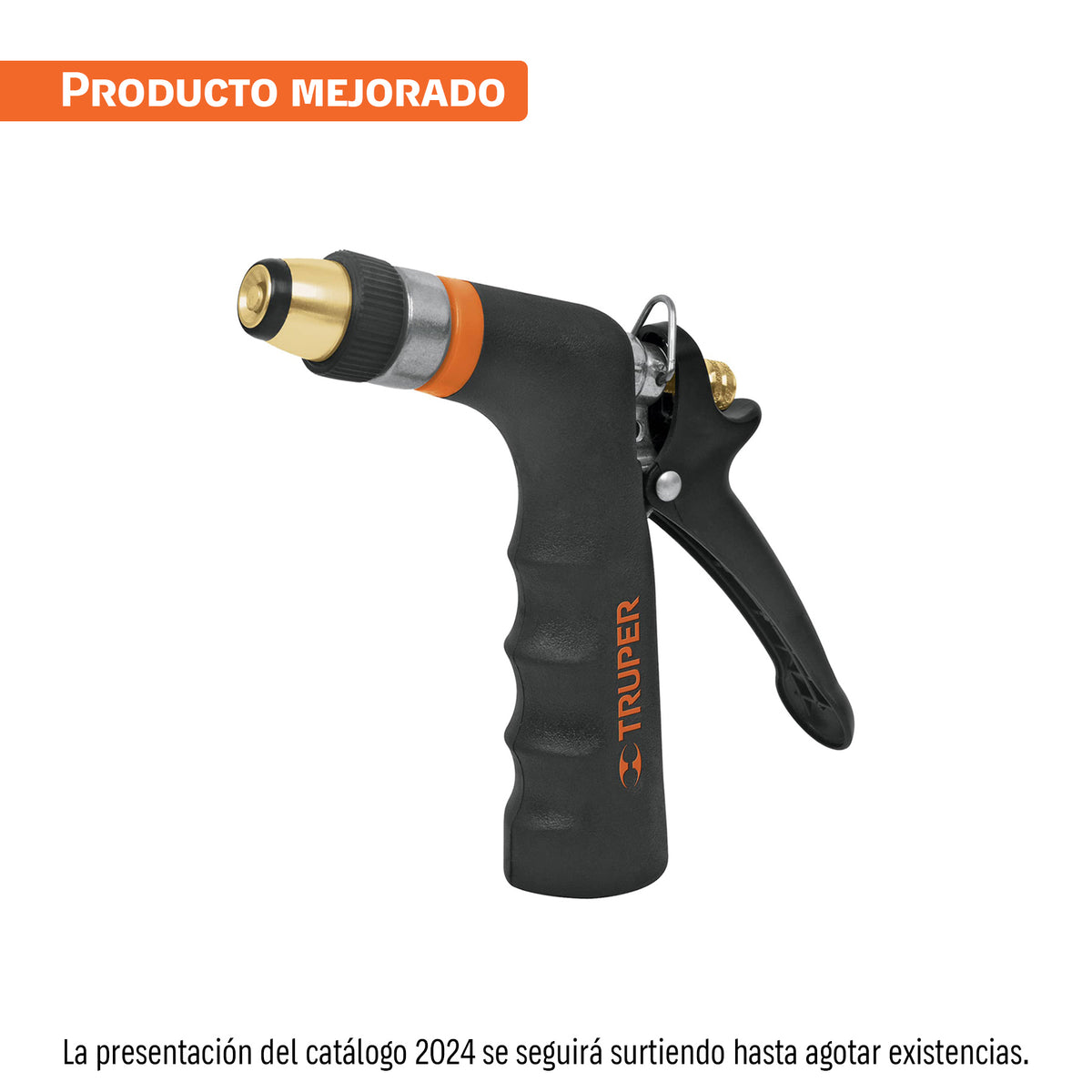 Pistola para riego 2 funciones con recubrimiento y boquilla — foto oficial 1
