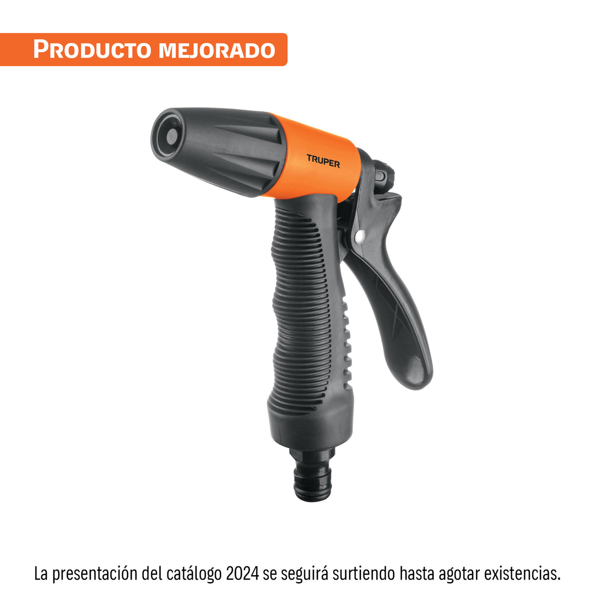 Pistola para riego de 2 funciones plástica con recubrimiento — foto oficial 1