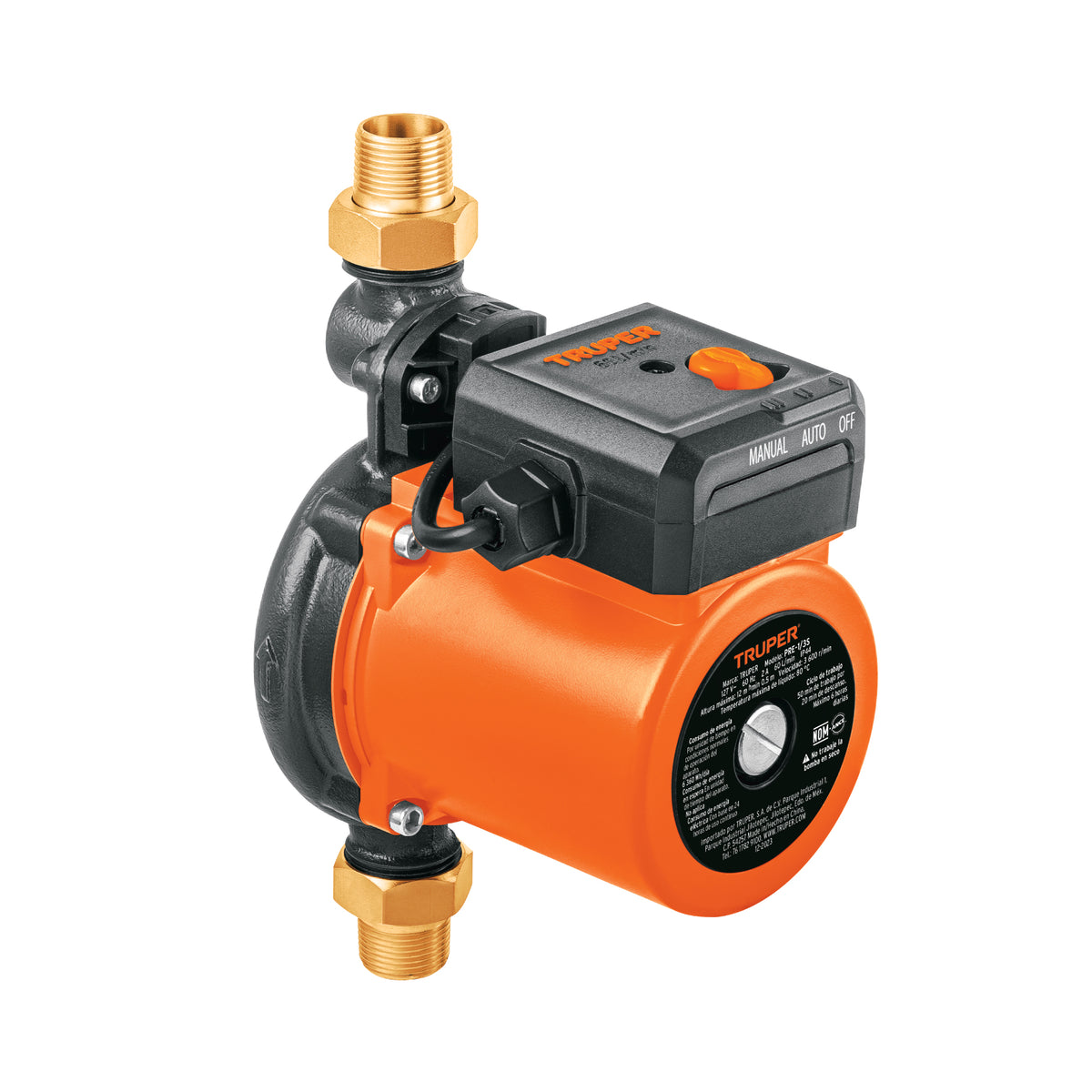 Bomba presurizadora 1/3 HP, TRUPER — foto oficial 1