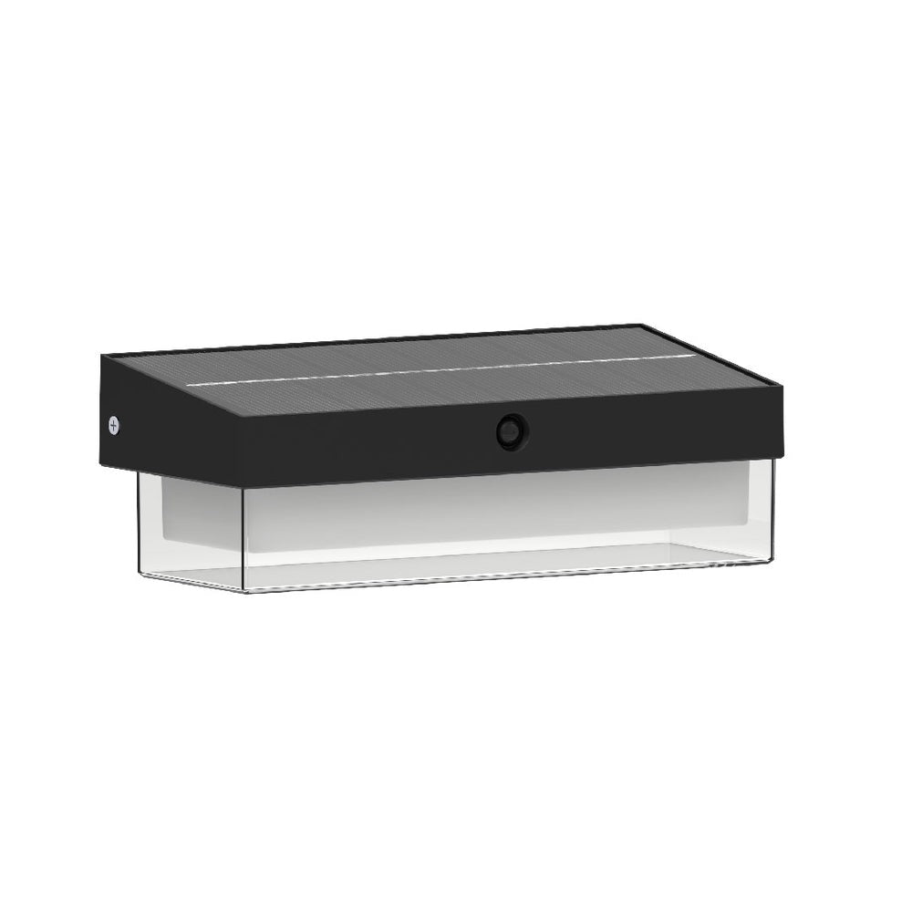 LAMPARA ARBOTANTE MURO SOLAR EXTERIOR IP54 65K LUZ FRÍA BOOMER SA2102A6