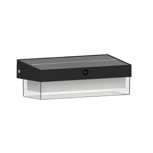 LAMPARA ARBOTANTE MURO SOLAR EXTERIOR IP54 65K LUZ FRÍA BOOMER SA2102A6