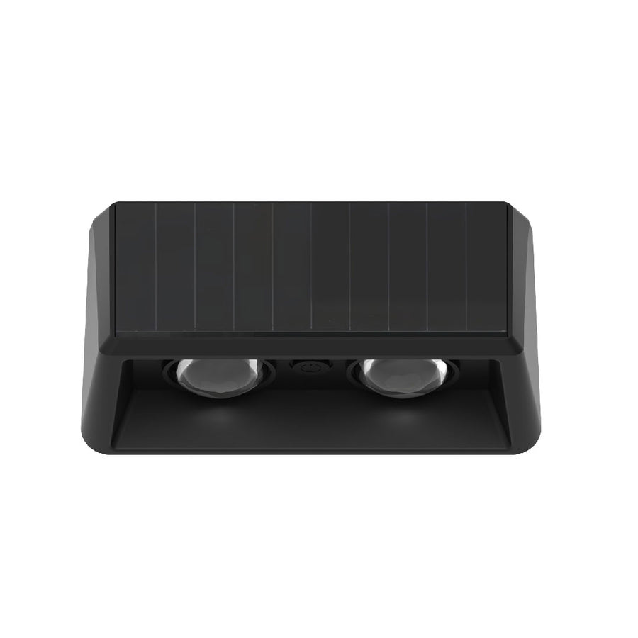 LÁMPARA ARBOTANTE MURO LED SOLAR 45LM CCT TRIPLE TEMPERATURA BOOMER SA6101AC