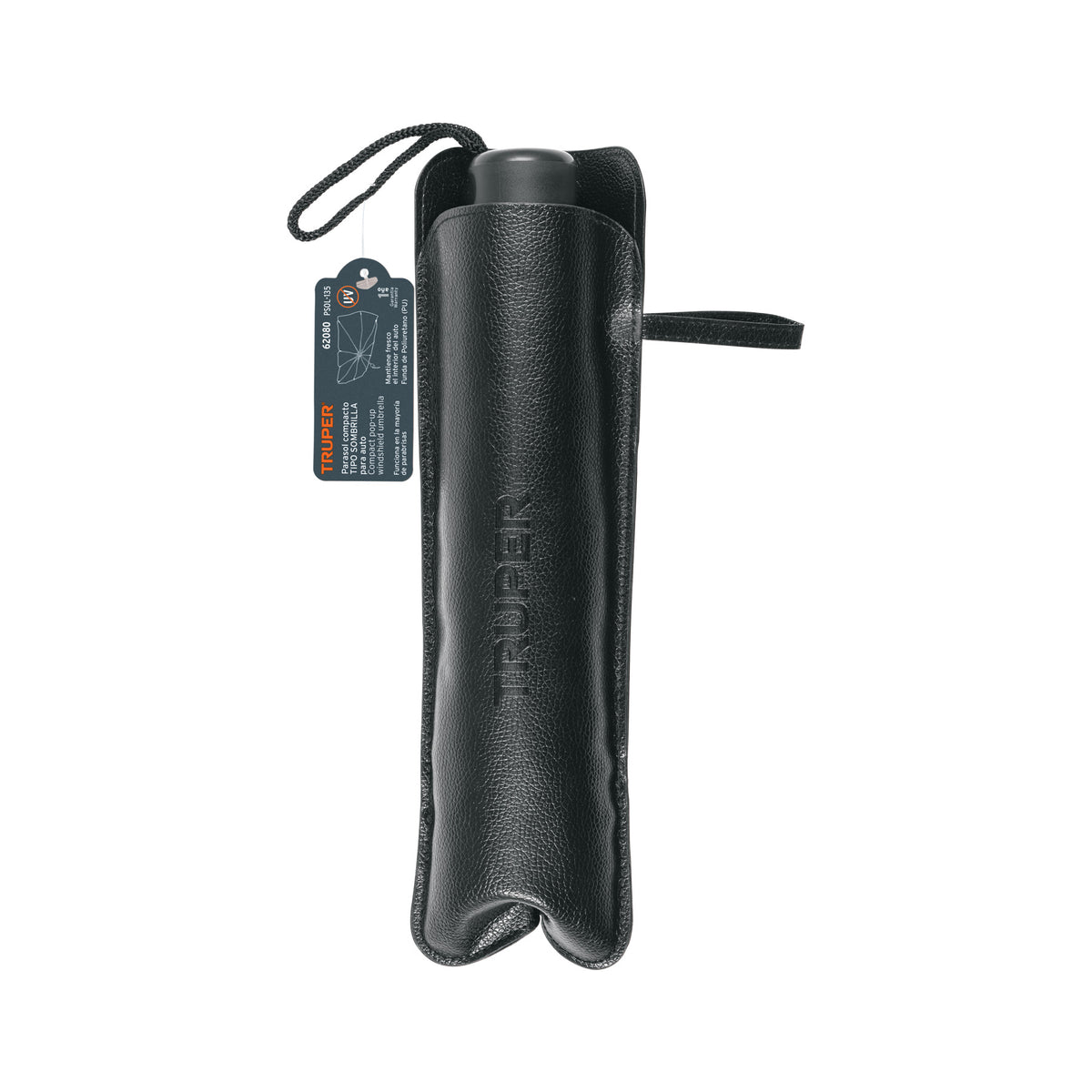 Parasol plegable de 128 cm para auto TRUPER — foto oficial 2