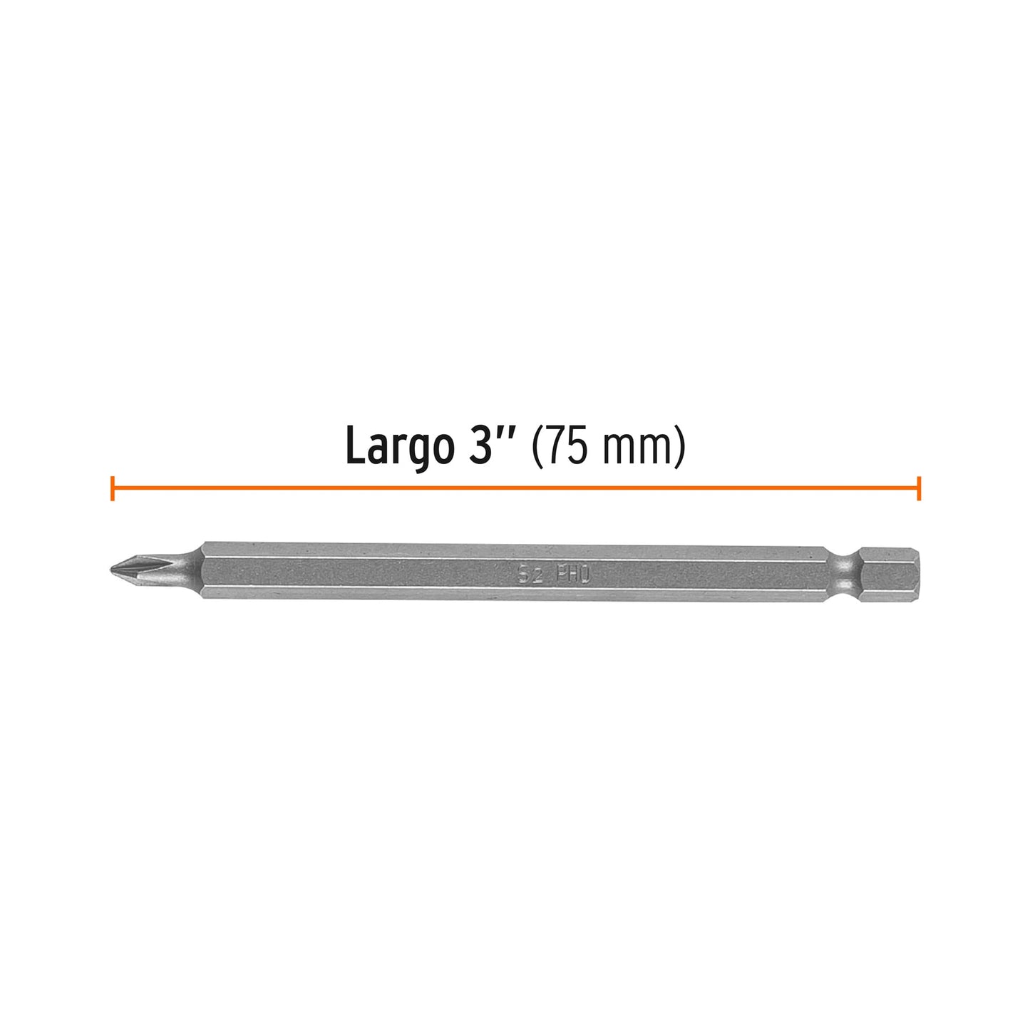 Estuche con 5 puntas de cruz PH0 largo 4', TRUPER EXPERT, Expert, SKU 101823 — vista 3