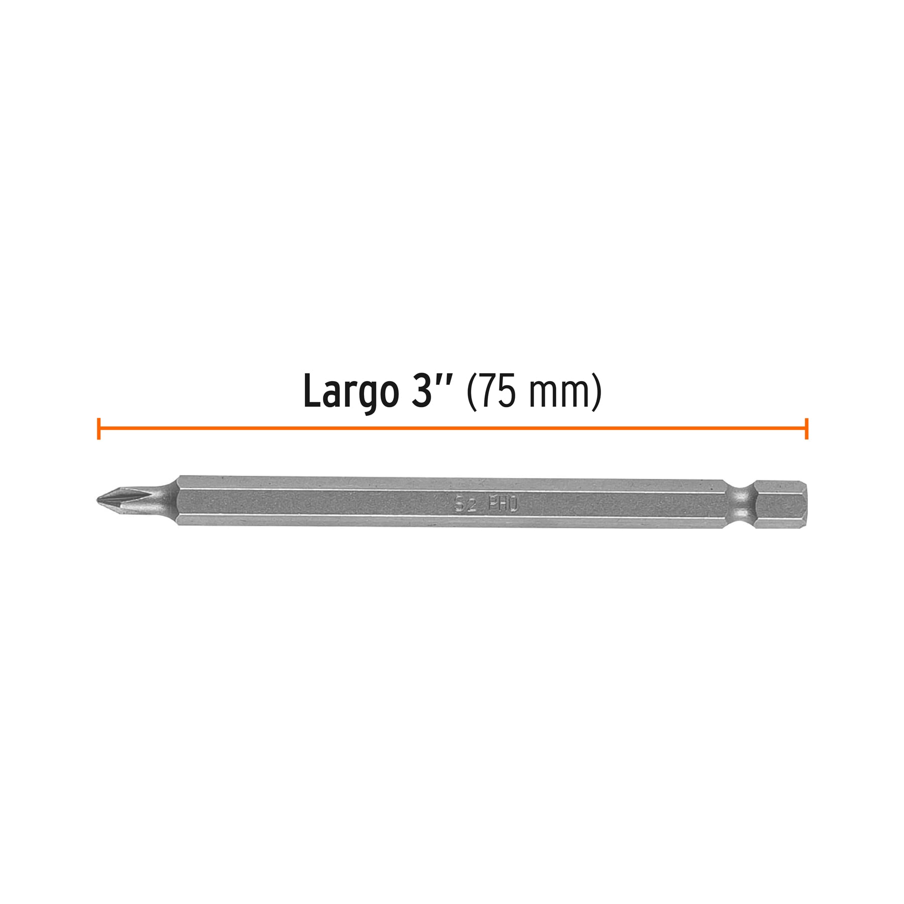 Estuche con 5 puntas de cruz PH0 largo 4', TRUPER EXPERT, Expert, SKU 101823 — vista 3