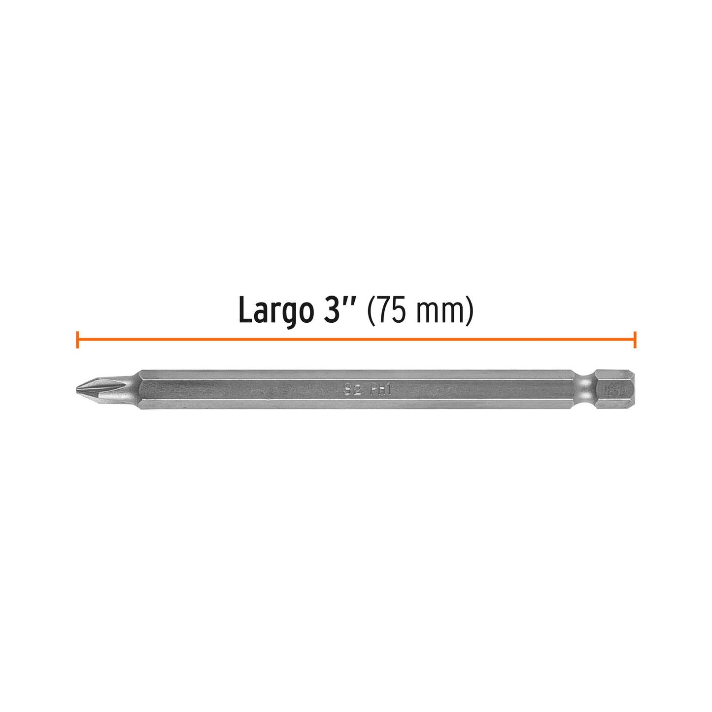 Estuche con 5 puntas de cruz PH1 largo 4', TRUPER EXPERT, Expert, SKU 101824 — vista 3