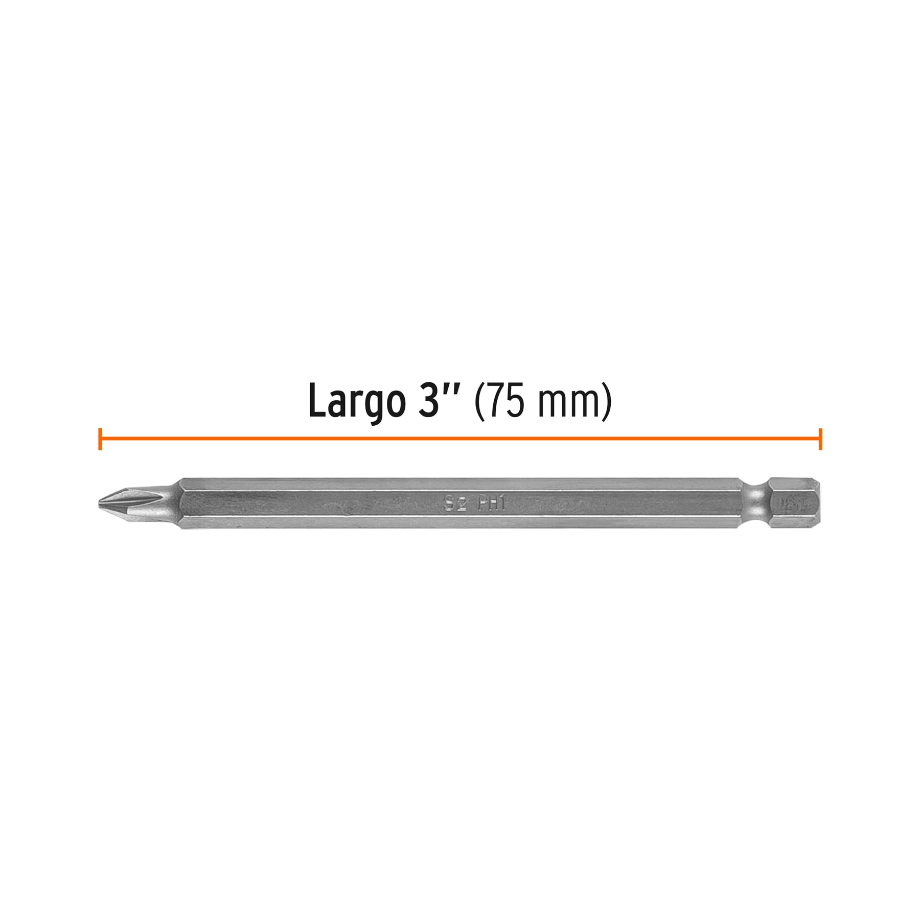 Estuche con 5 puntas de cruz PH1 largo 4', TRUPER EXPERT, Expert, SKU 101824 — vista 3