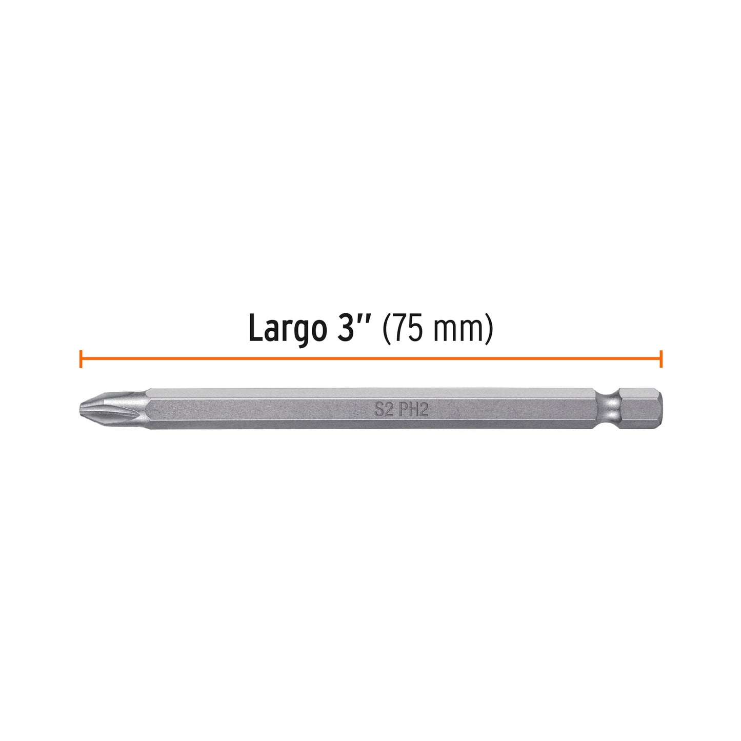 Estuche con 5 puntas de cruz PH2 largo 4', TRUPER EXPERT, Expert, SKU 101812 — vista 3